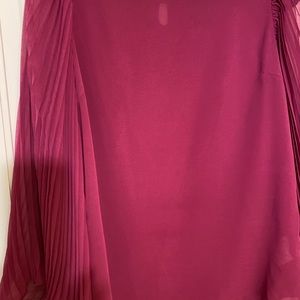 MM Couture by Miss Me Pleated Sleeve Blouse
